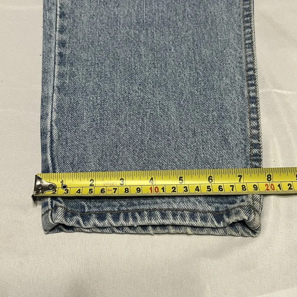 Vintage 90s Levi 550 Relaxed Tapered Size 36x29 Fits (34x29) Jeans USA Made